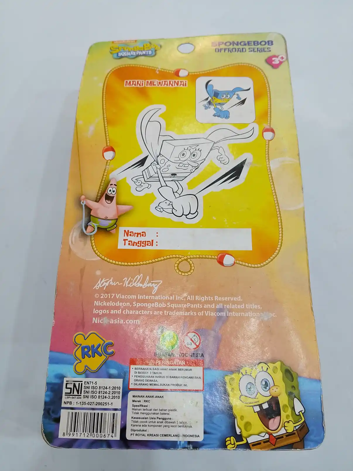 Mobil Spongebob RKC 02051-1